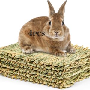 Pet Bedding Grass Mat Natural Woven 2PCS - Image 8