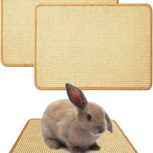 Rabbit Scratch Mat Natural Material 2 Pieces