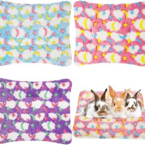 Small Animal Bed Pads Fleece Warm Purple 3 Pcs - Image 10