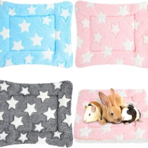 Small Animal Bed Pads Fleece Warm Purple 3 Pcs - Image 11