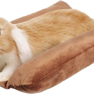 Small Animal Plush Bed Mat Gray - Image 15
