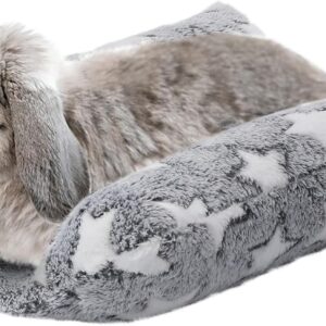 Small Animal Plush Bed Mat Gray