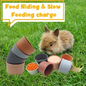 Small Animal Toy Stacking Cups Set 8 Pieces - Image 3